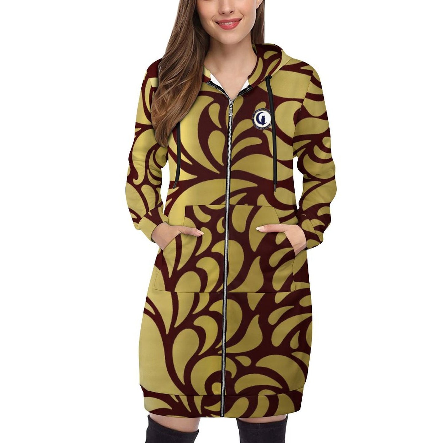 GORGIOUS Women's Hooded Dress