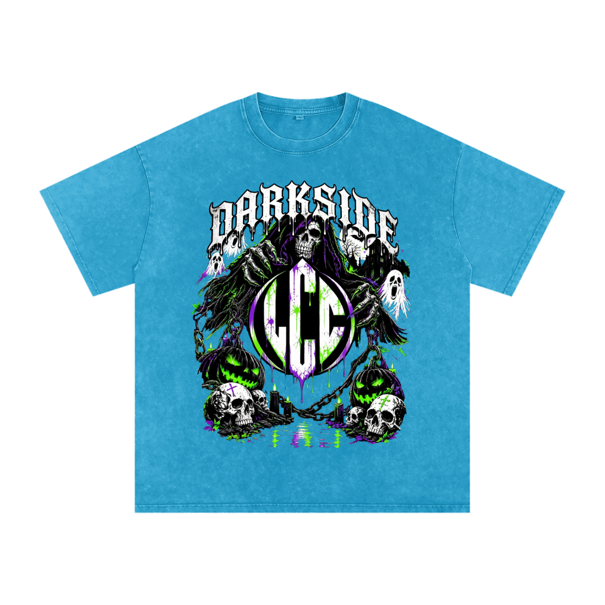 DARKSIDE Snow Washed Oversized T-Shirt
