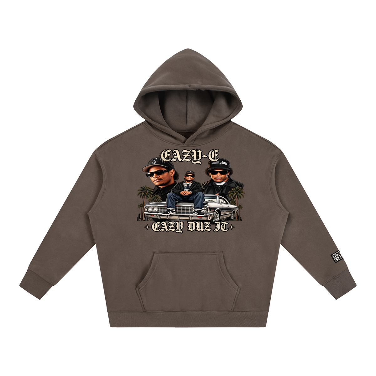 EAZY-E Oversize Fleeced Hoodie