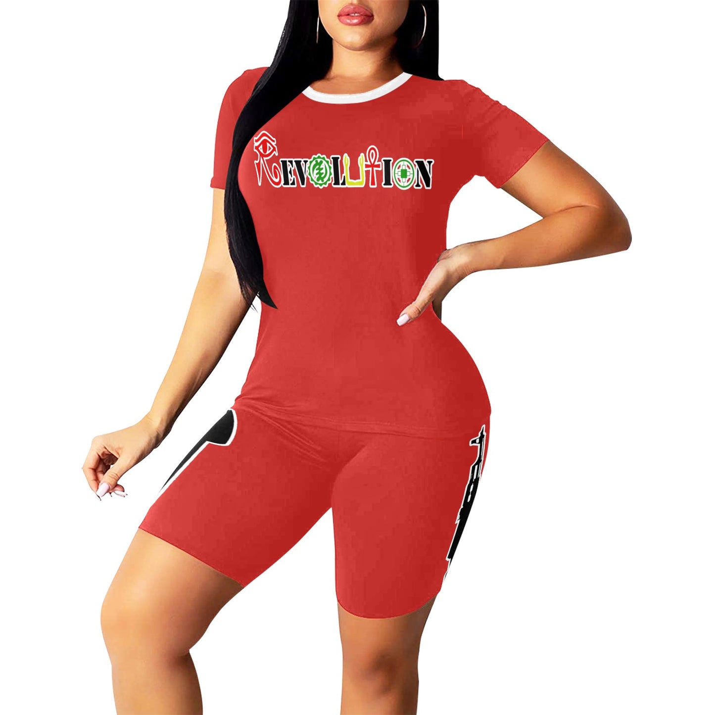 REVOLUTION Women's Short Yoga Set