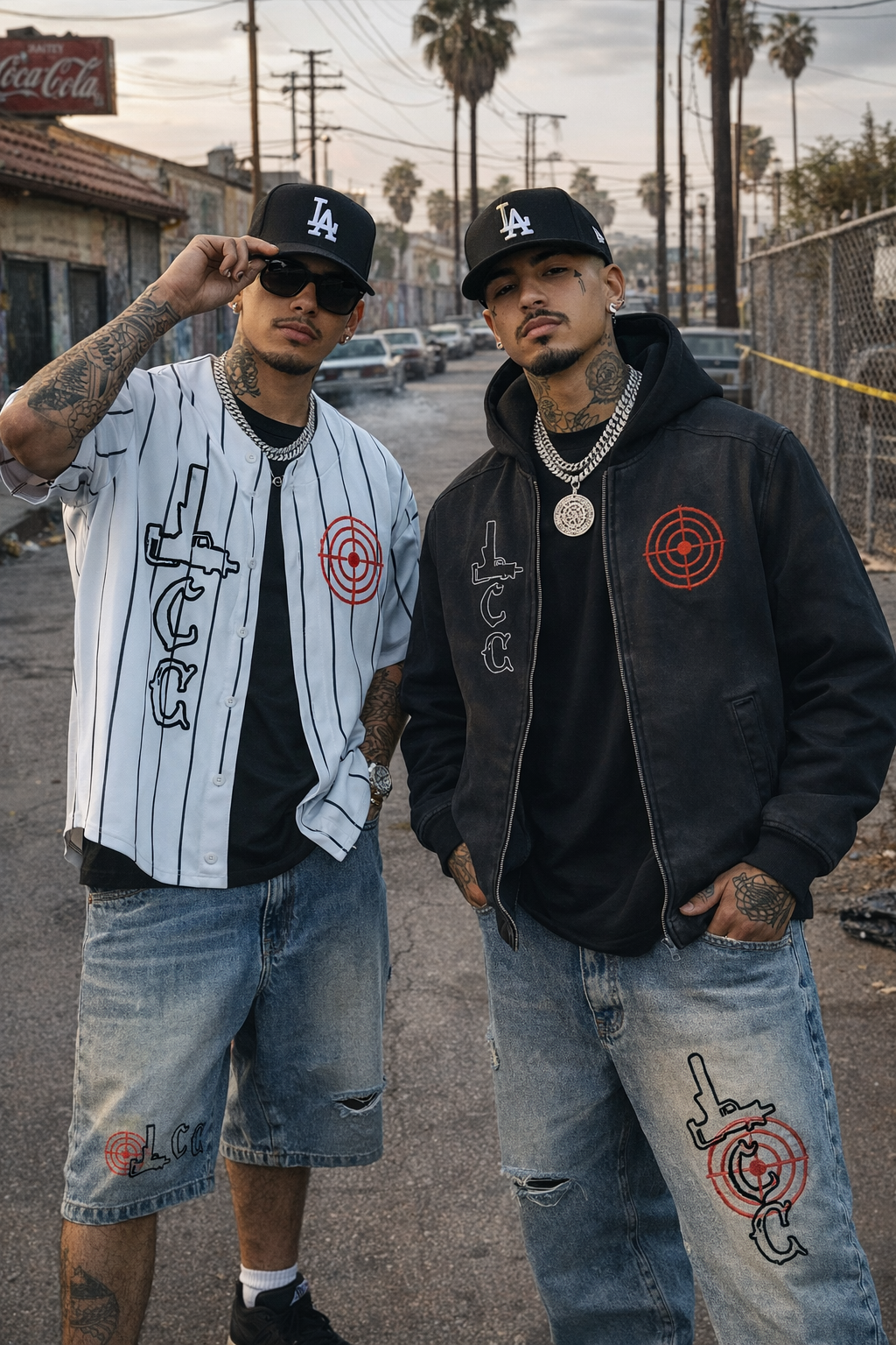 LCC TARGET Pinstripe Baseball Jersey
