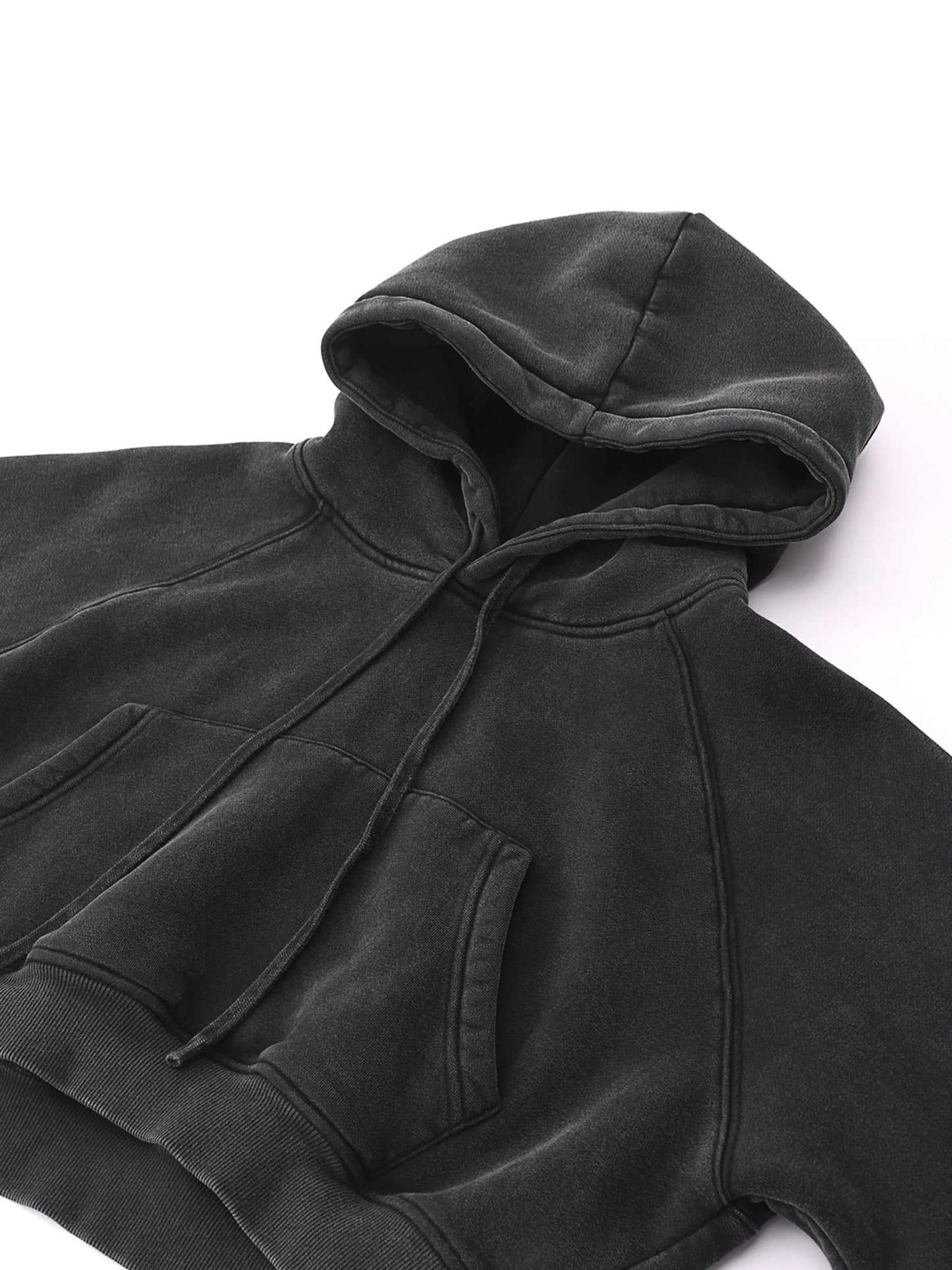 OG Snow Washed Cropped Hoodie