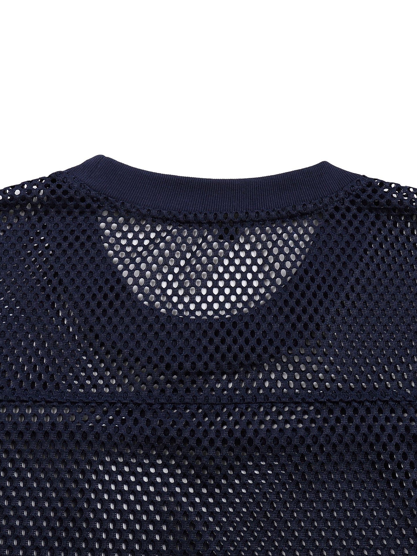 36 WU See-through Boxy Net T-Shirt