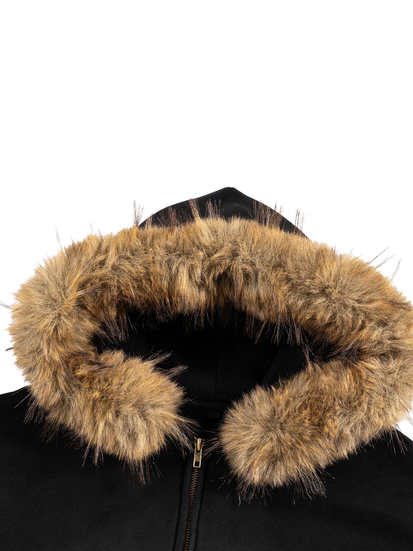 AFRICAN PRIDE Detachable Fur Hoodie