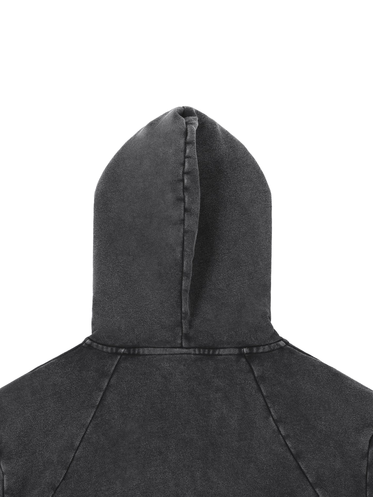 LCC TARGET Vintage Washed Raw Edge Hoodie