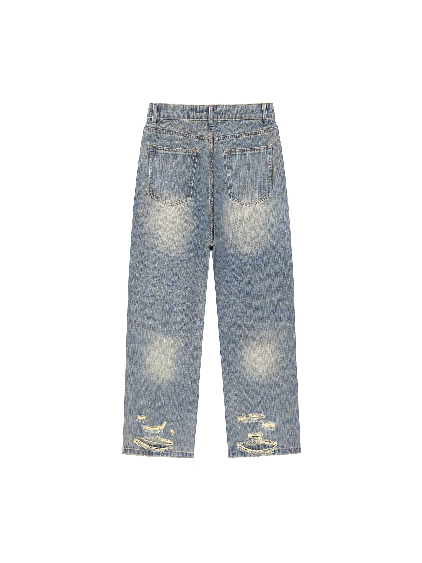 LCC AUTHENTIC GOLD Vintage Wash Distressed Denim Jeans