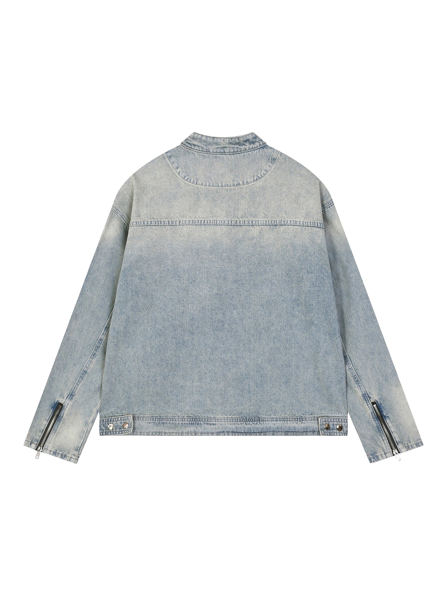 LCC AUTHENTIC GOLD Vintage Wash Zip Denim Jacket
