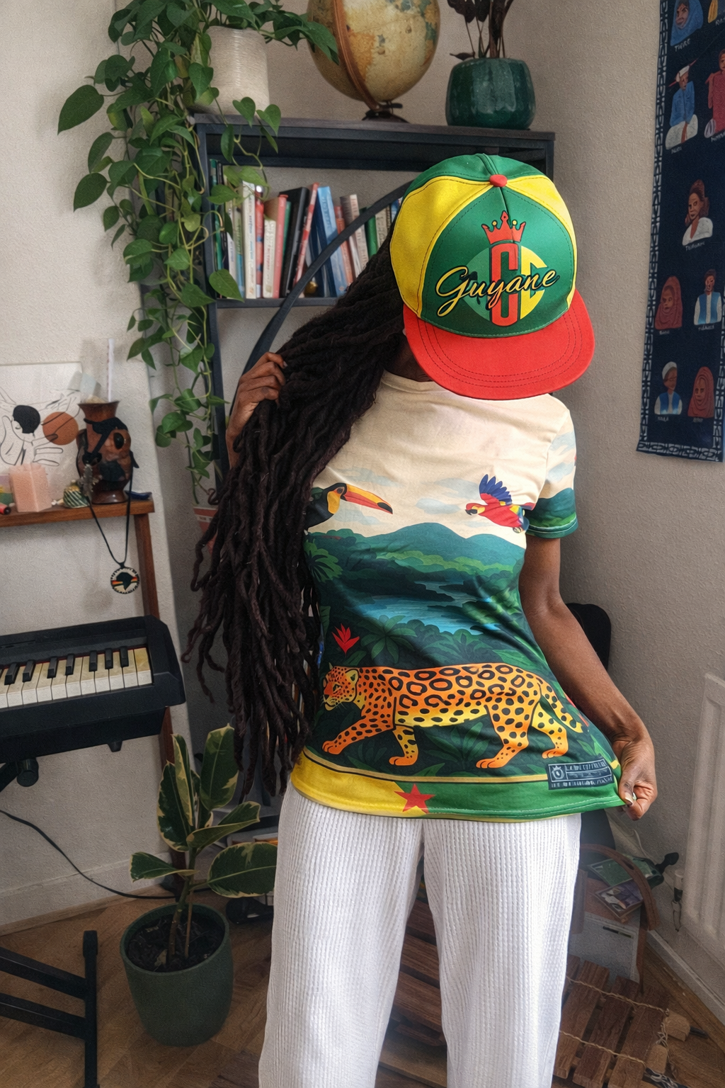 GUYANE PAYSAGE Women's Crewneck Short Sleeve T-Shirt
