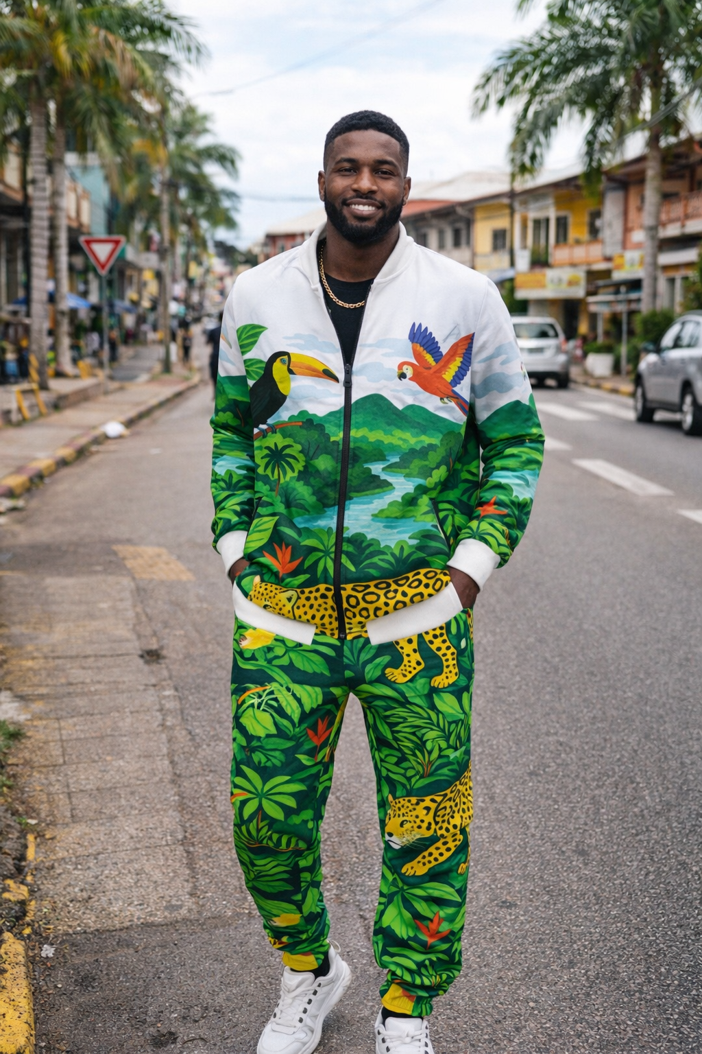 GUYANE PAYSAGE  Bomber Jacket for Men
