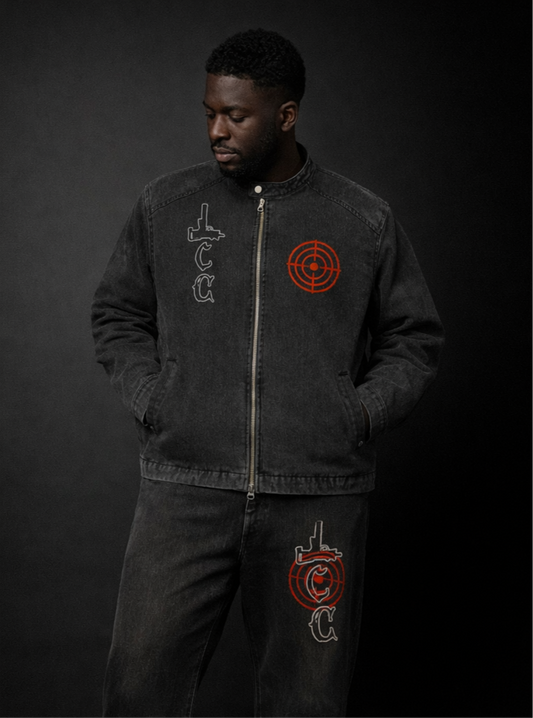 LCC TARGET Denim Vintage Washed Jacket