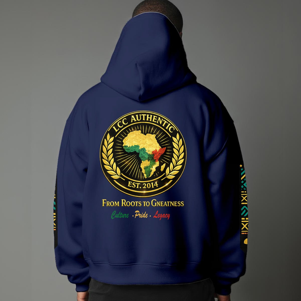 AFRICAN PRIDE Unisex Hoodie with Micro-Fleece Lining|DTF