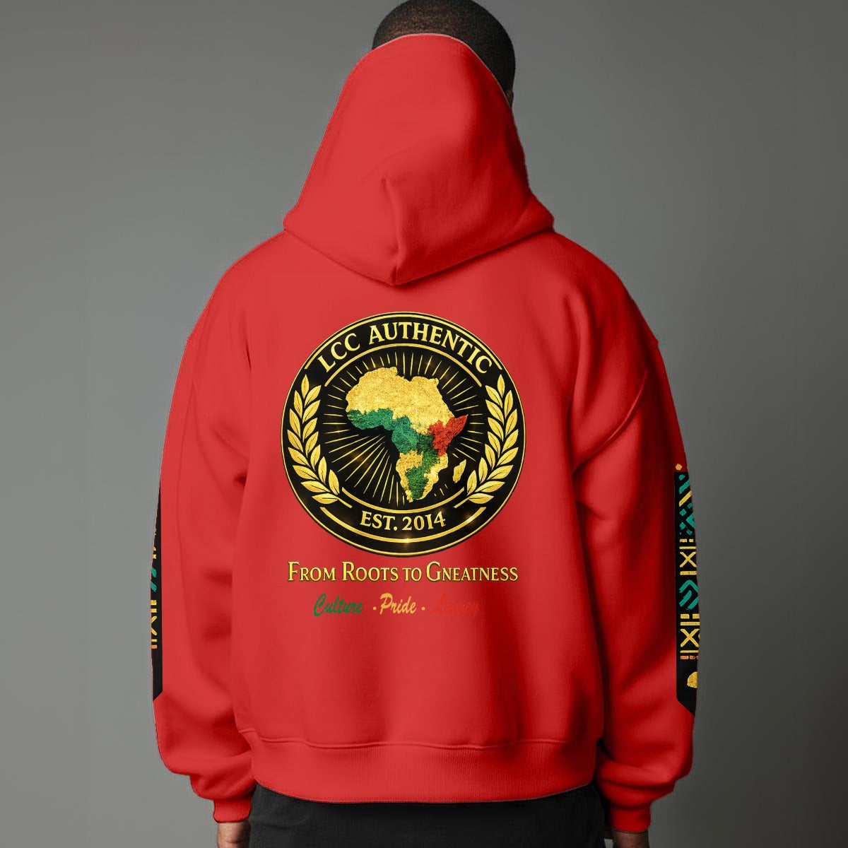 AFRICAN PRIDE Unisex Hoodie with Micro-Fleece Lining|DTF