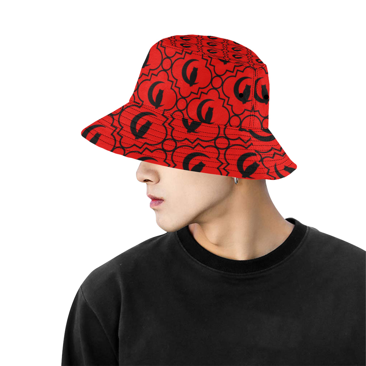 ELEGANCE RBLCC All Over Print Bucket Hat for Men