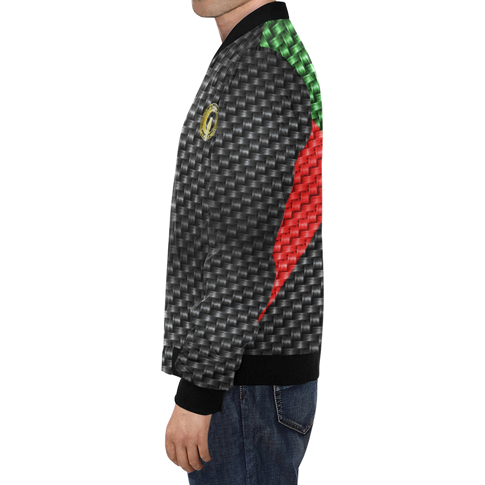 MADASTYLE All Over Print Bomber Jacket