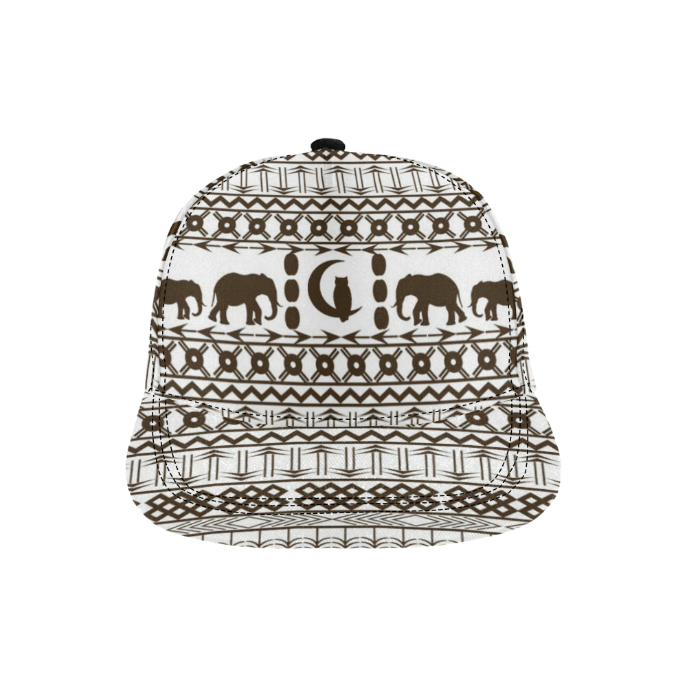 ELEPHANT ORNEMENT All Over Print Snapback