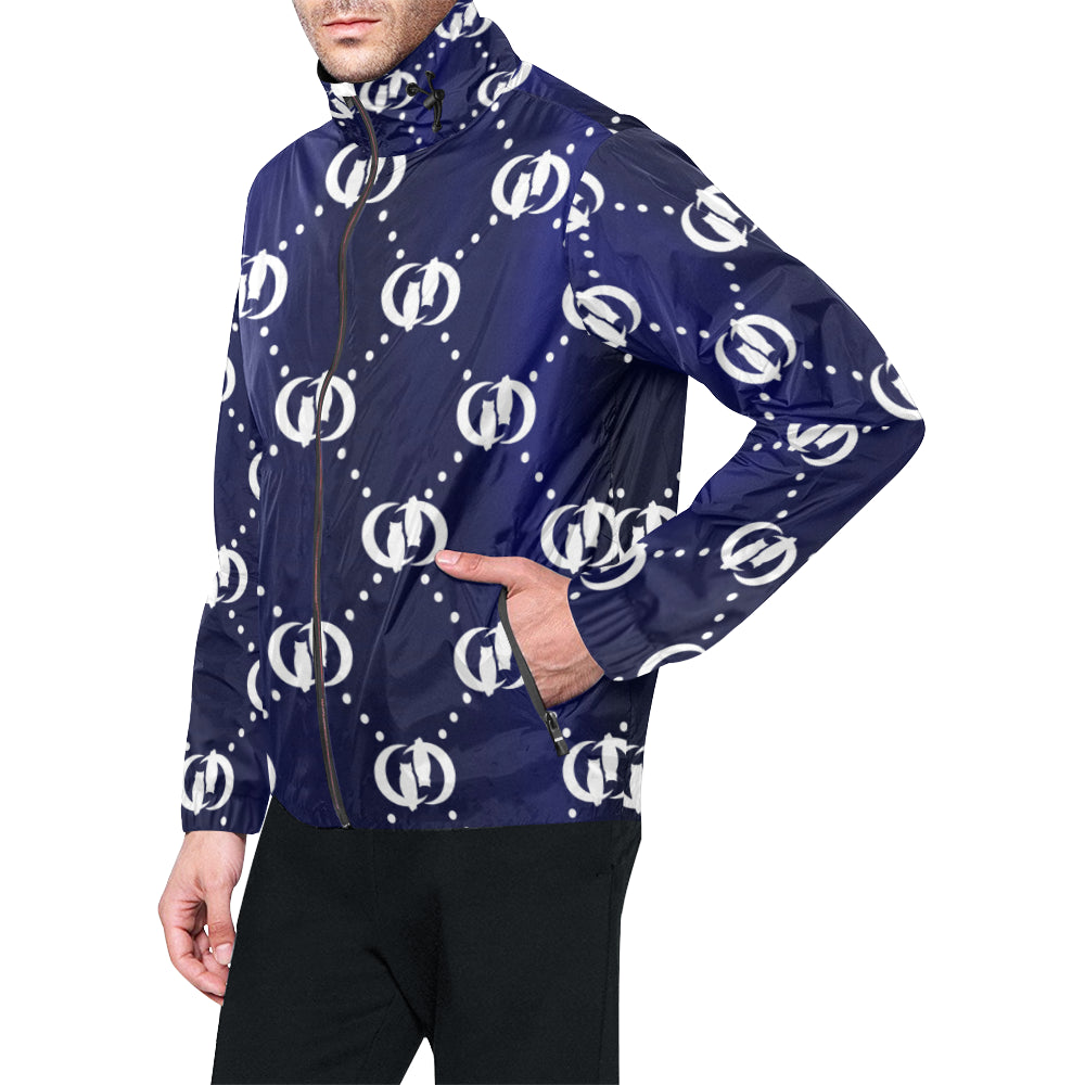 GOODIE BW All Over Print Windbreaker for Unisex