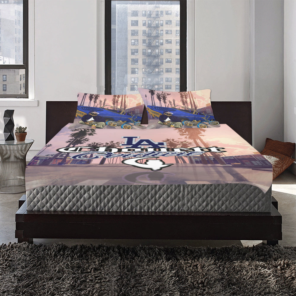 THE OWL LOWRIDER EAZY-E 3-Piece Bedding Set