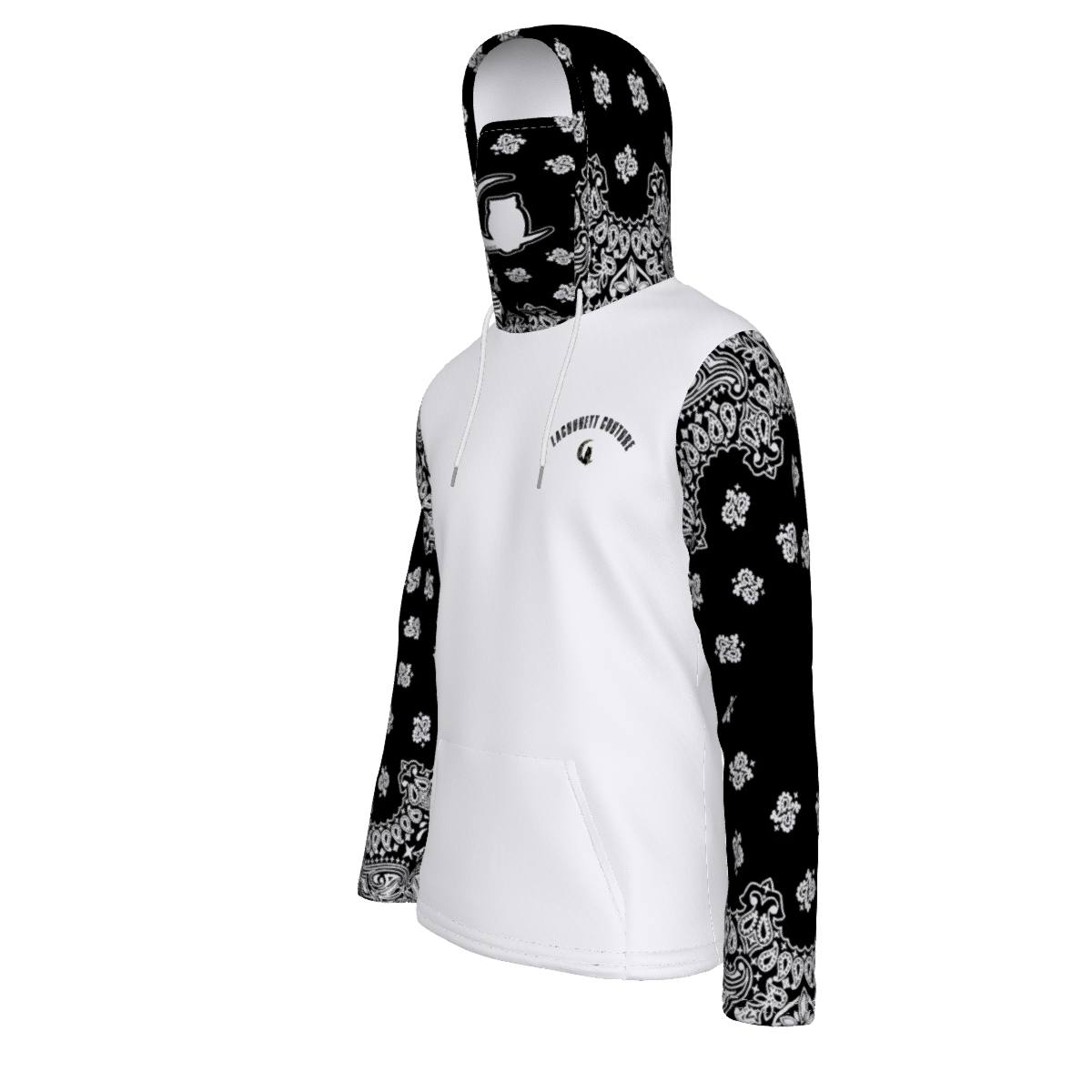 BANDANA BLCC Unisex Pullover Hoodie With Mask
