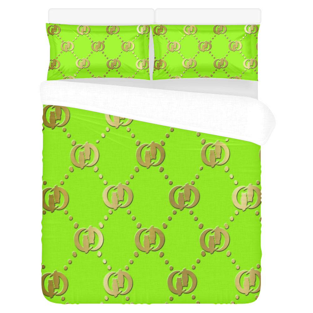 GOODY FLUO 3-Piece Bedding Set