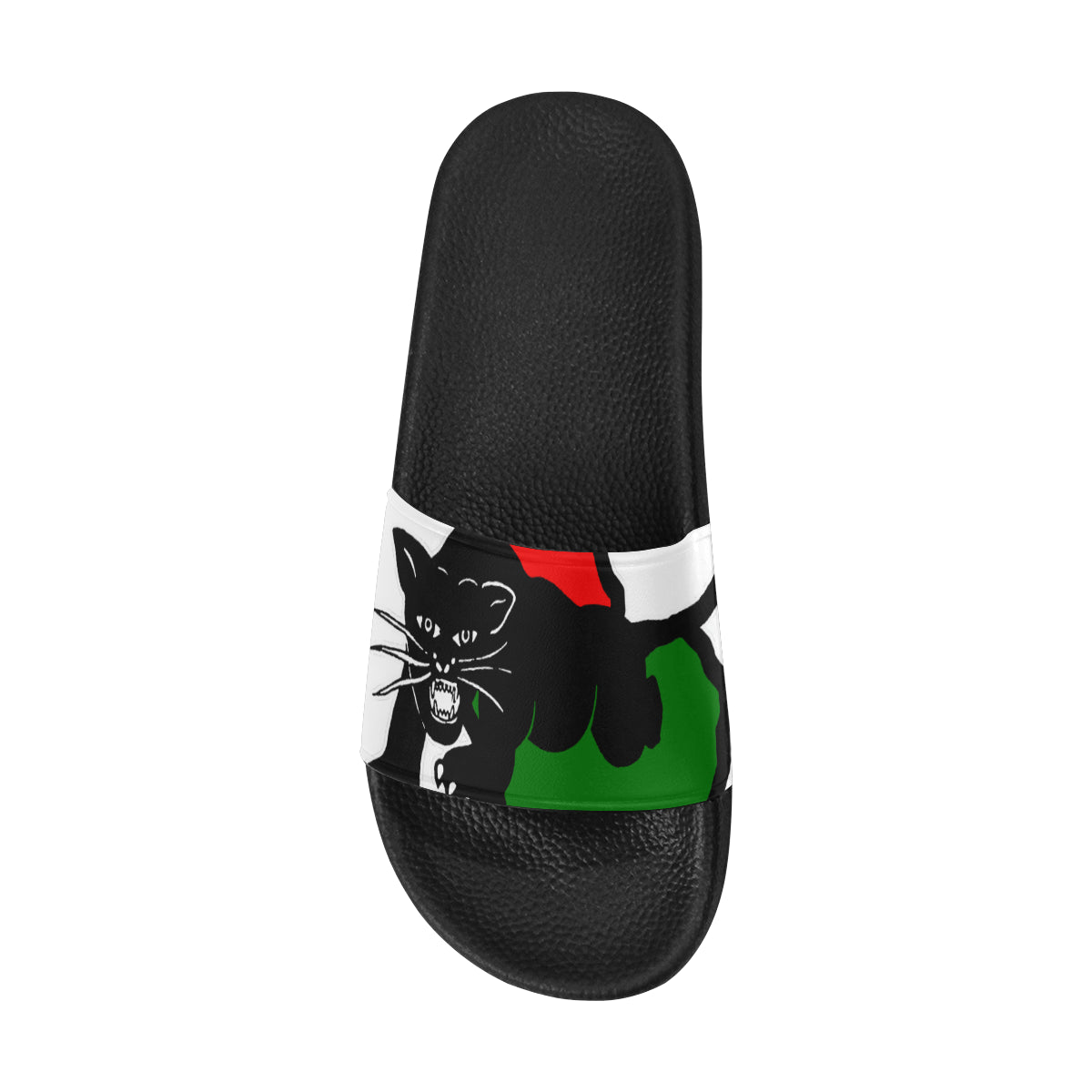 BLACC PANTHER RBG WHT Women's Slide Sandals
