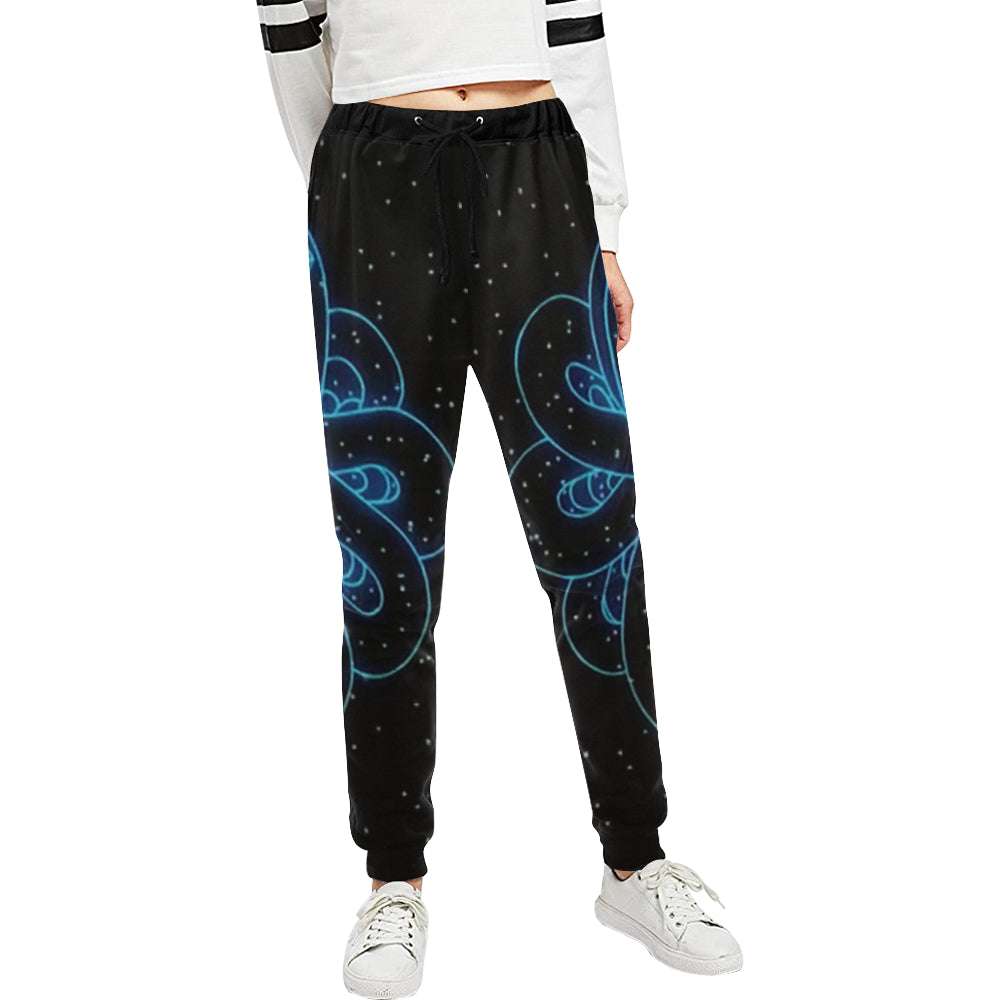 SNAKE OF CREATION WADJET Women's All Over Print Sweatpants (Model L11)