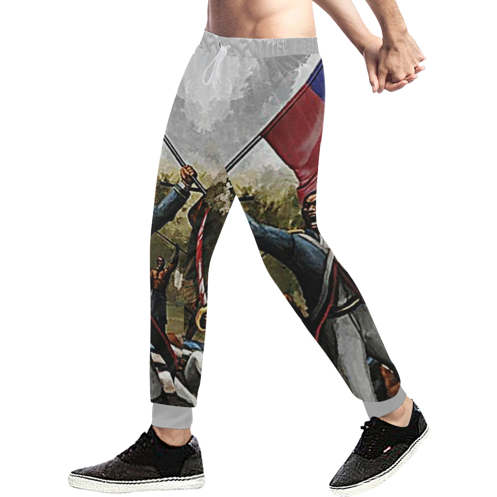 HAITI REVOLUTION Men's All Over Print Sweatpants (Model L11)