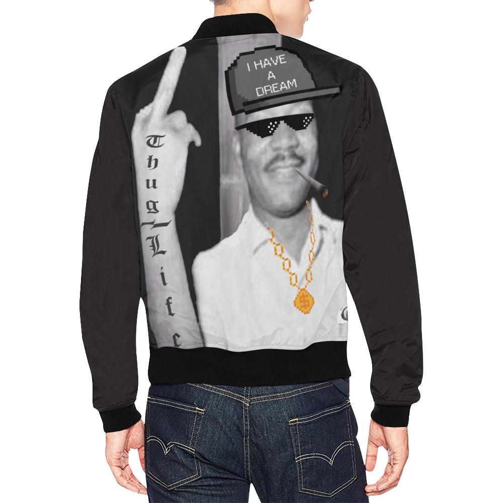 THUG LIFE MARTIN  Bomber Jacket for Men