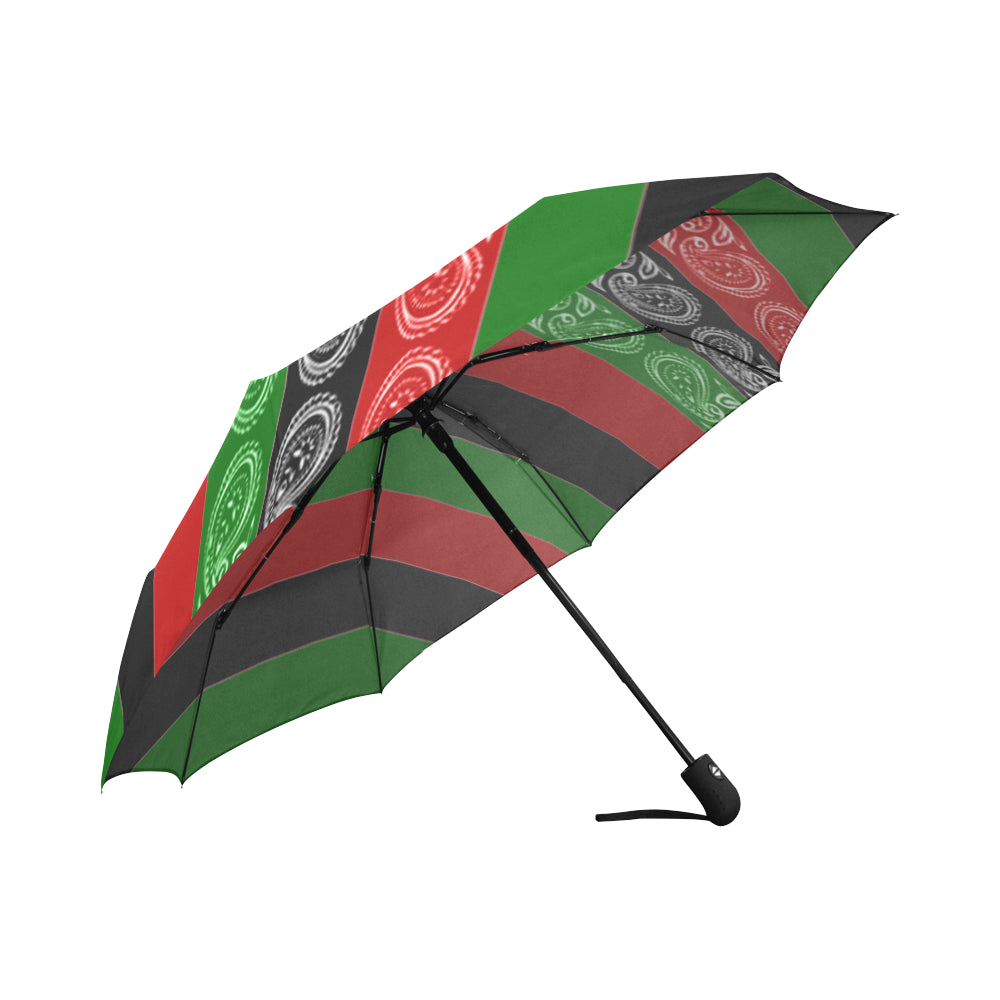 RBG FLAG Auto-Foldable Umbrella