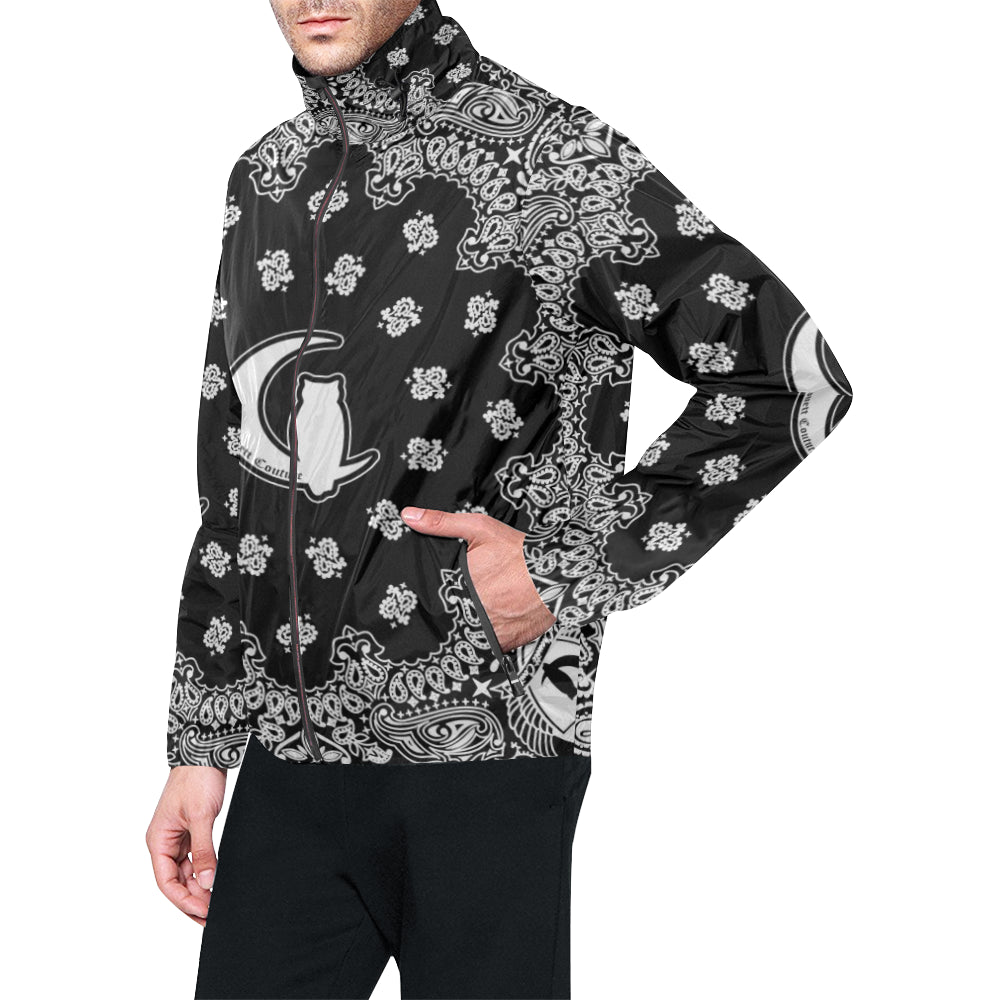 BANDANA BLACC All Over Print Windbreaker for Unisex