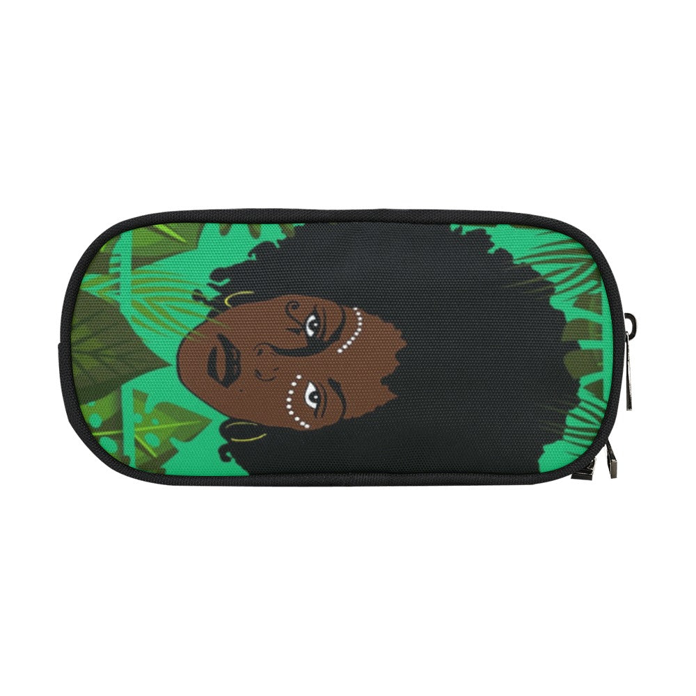 TROPICAL KWEEN FOREST Pencil Pouch/Large