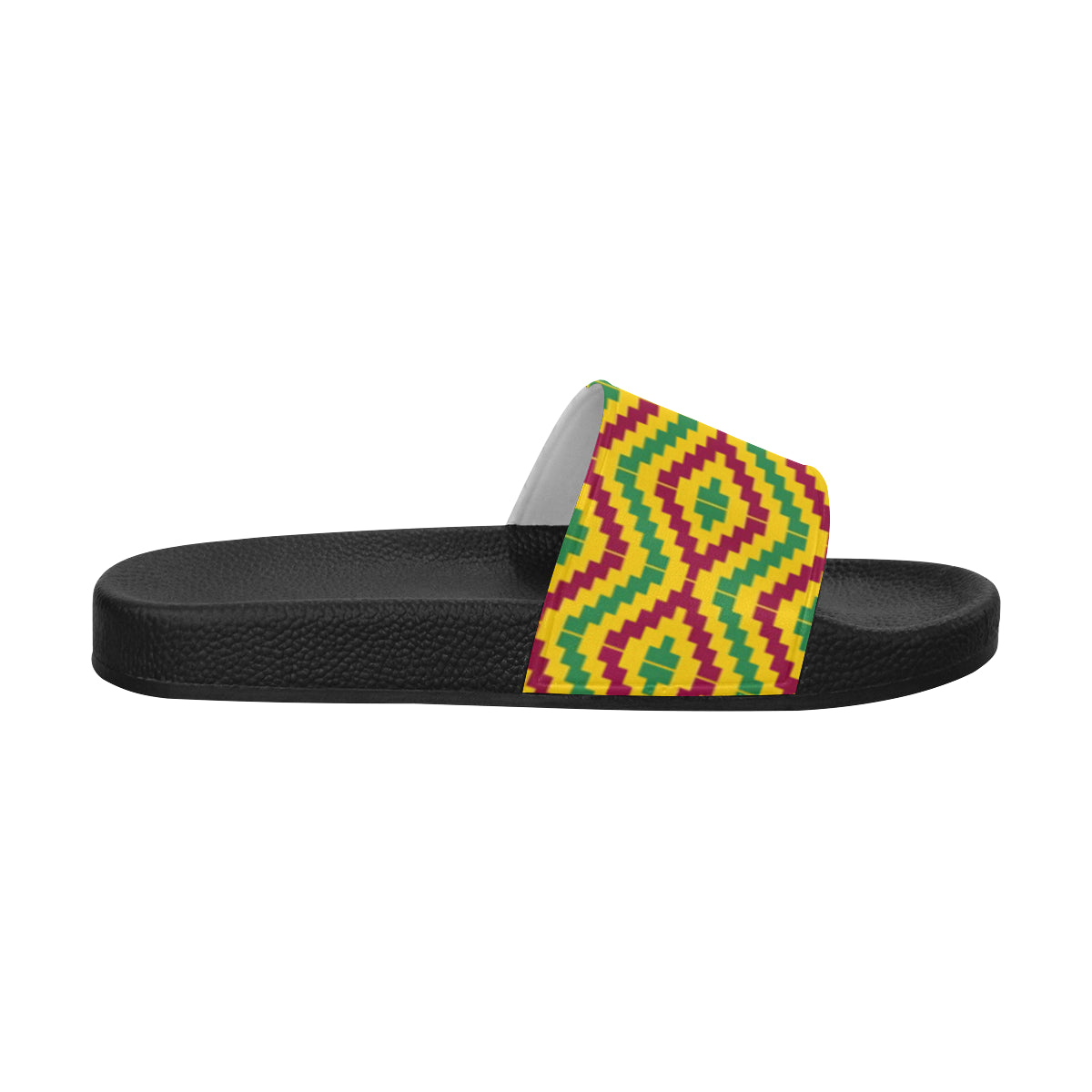 KENTE FRACTAL Women's Slide Sandals