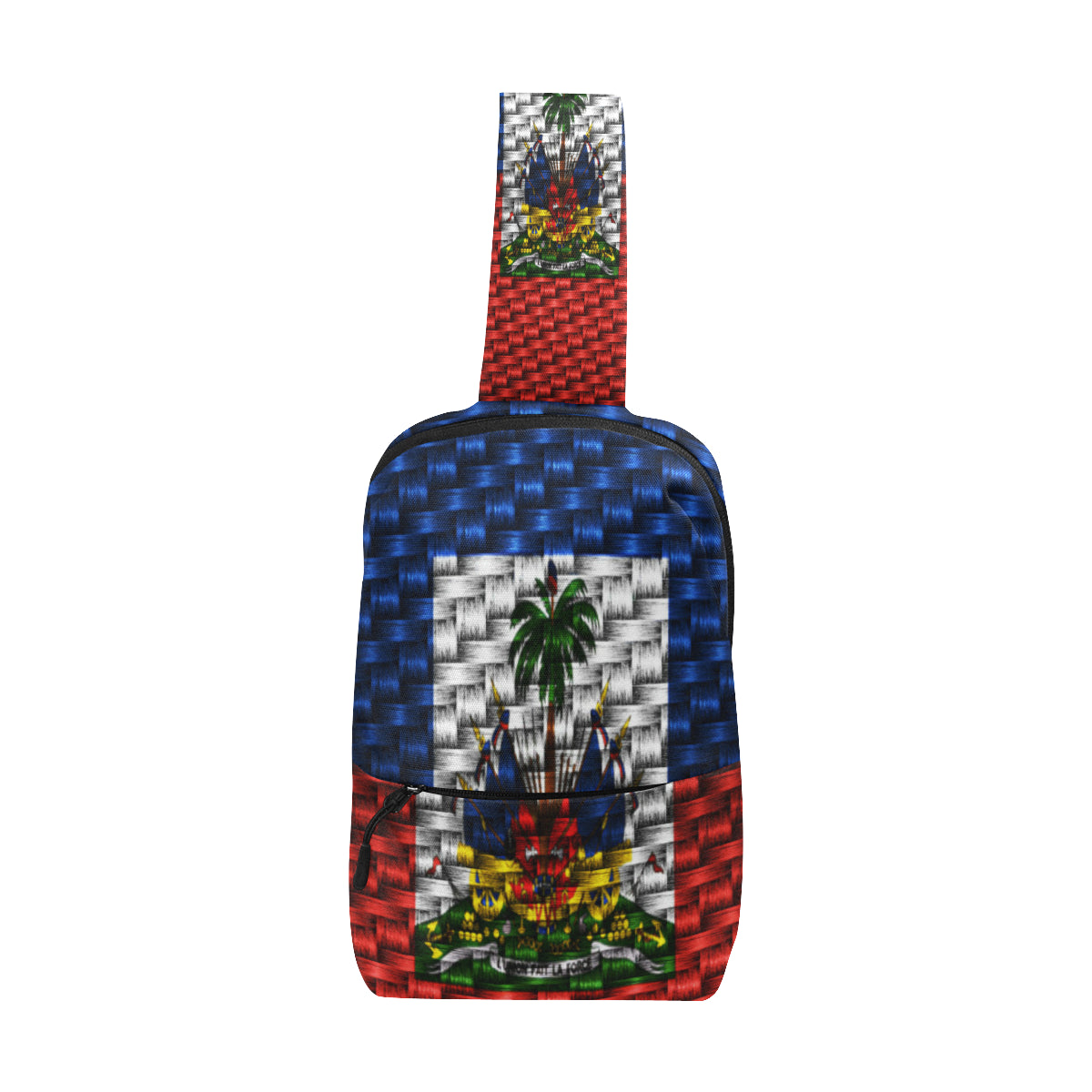 HAITI FLAG Chest Bag (Model 1678)
