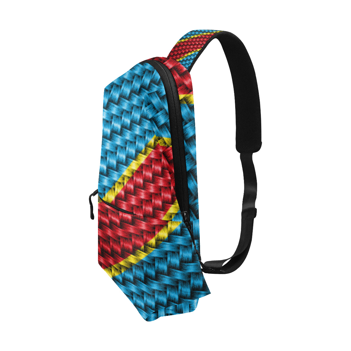 REP OF CONGO FLAG Chest Bag (Model 1678)