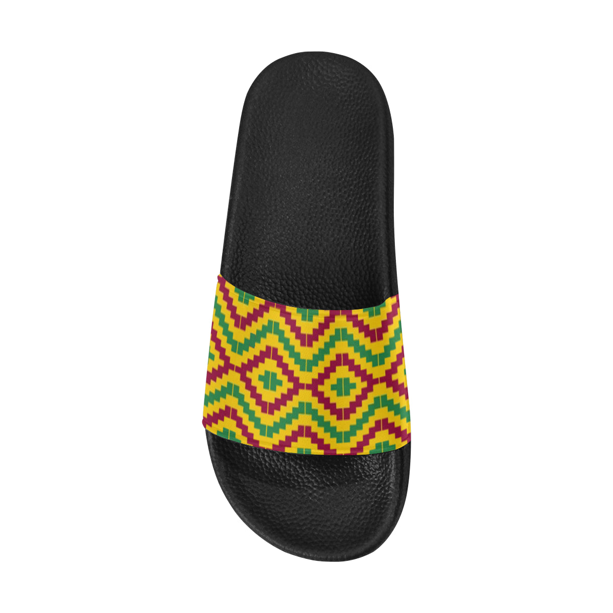 KENTE FRACTAL Women's Slide Sandals