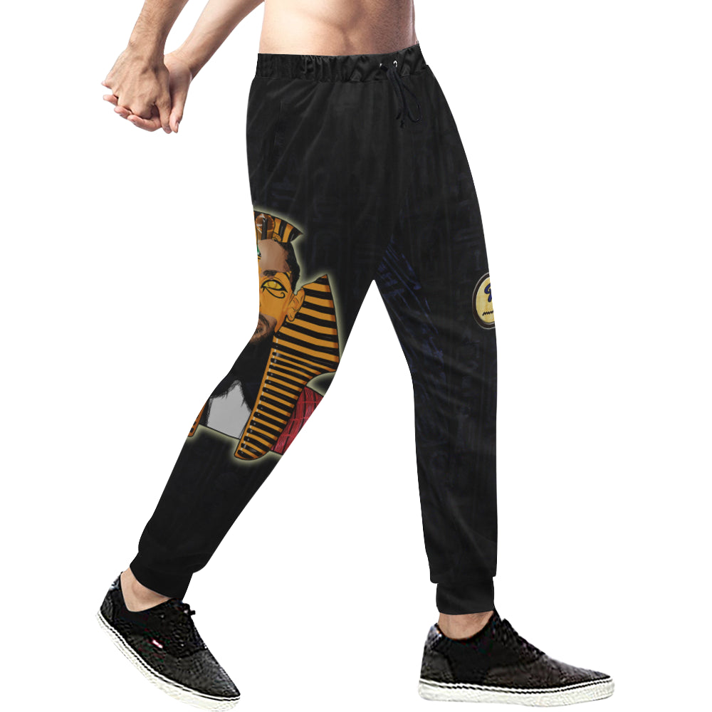 NIPSEY THA GREAT Men's All Over Print Sweatpants (Model L11)