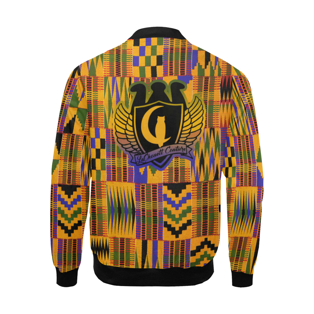 OG LCC KENTE Bomber Jacket for Men