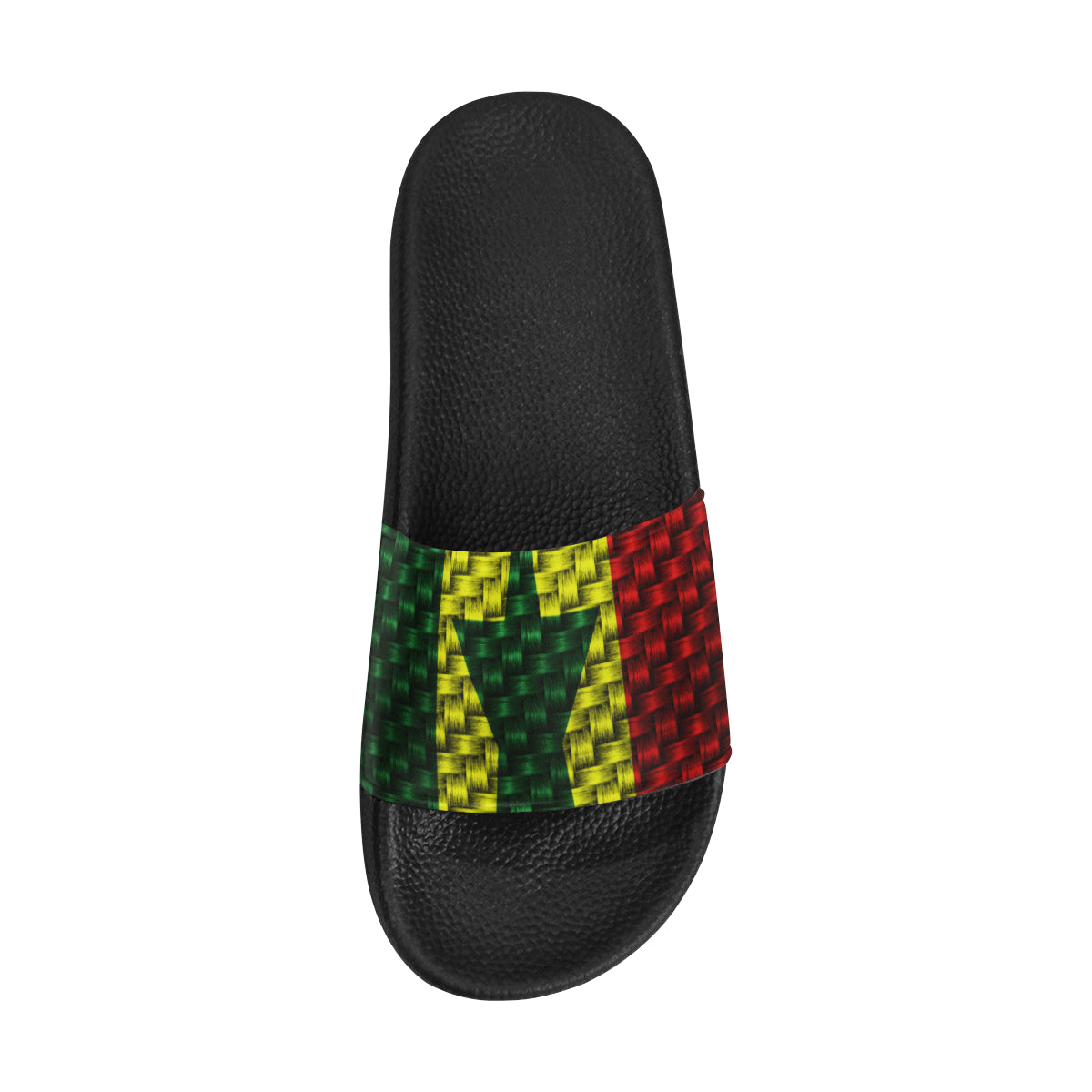 SENEGAL FLAG Men's Slide Sandals (Model 057)