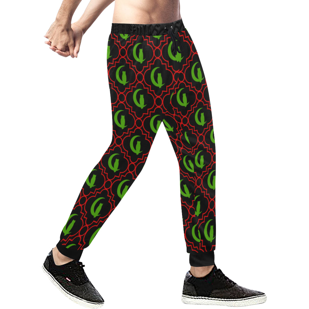 ELEGANCE RBG Men's All Over Print Sweatpants (Model L11)