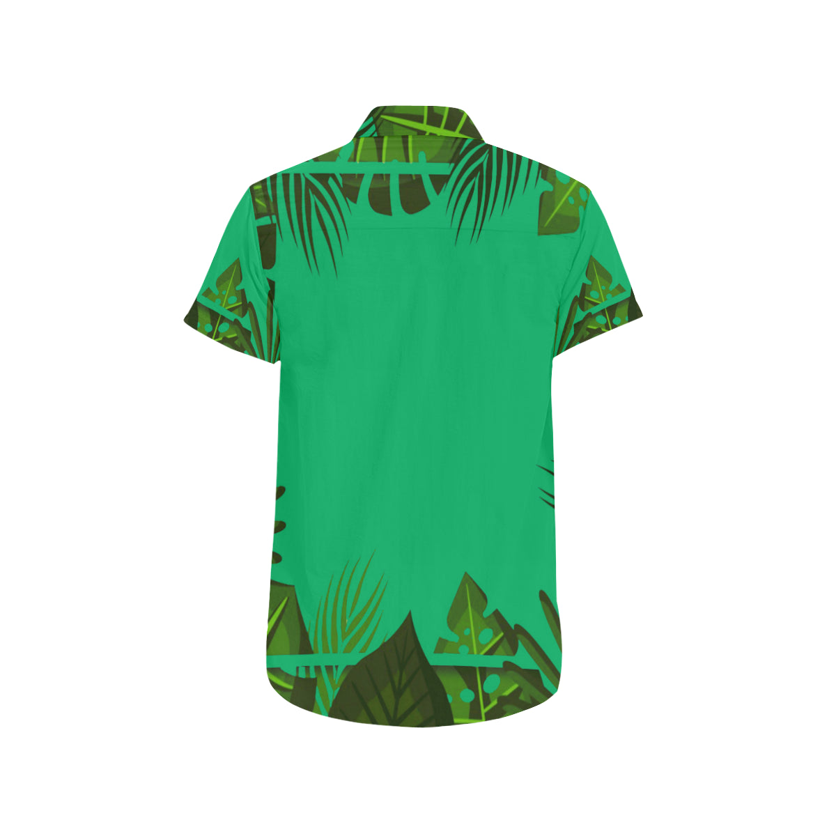 TROPICAL Men's All Over Print Short Sleeve Shirt