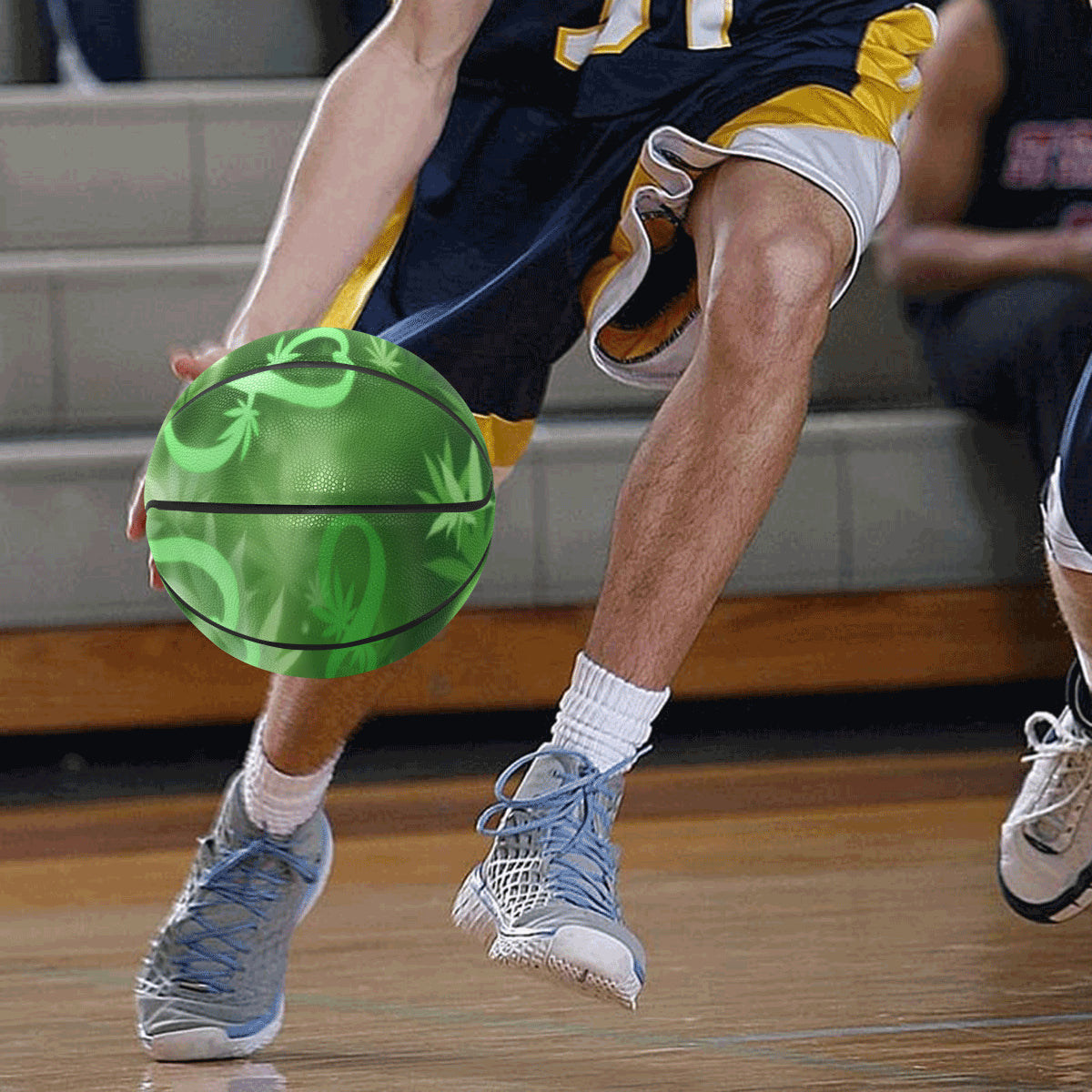 INFINITY GREEN COSMOS All Over Print Basketball