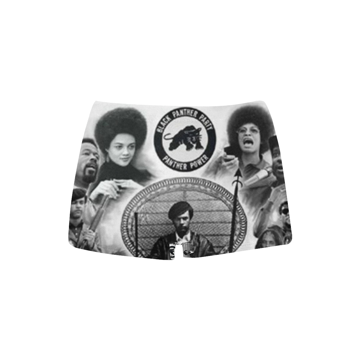 BLACK PANTHER PARTY Women's All Over Print Boyshort Panties