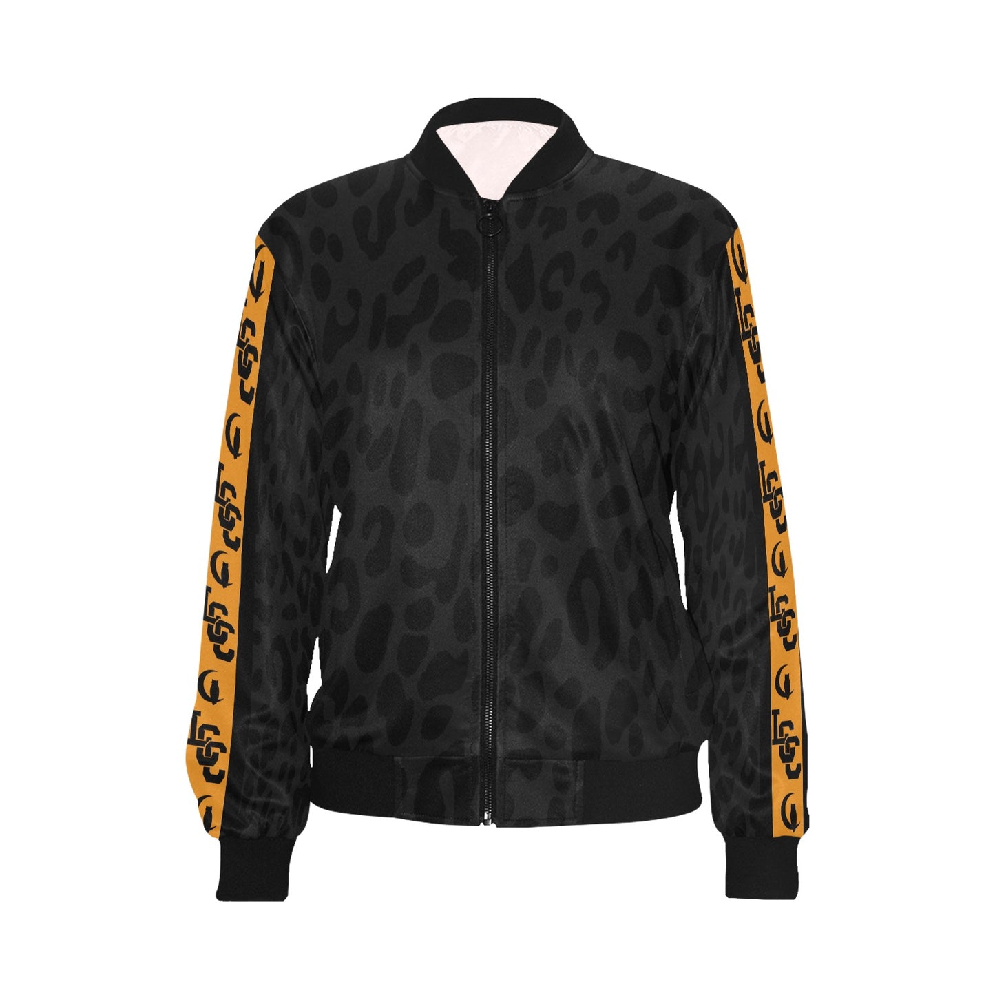 JAGUAR LCC All Over Print Bomber Jacket for Women