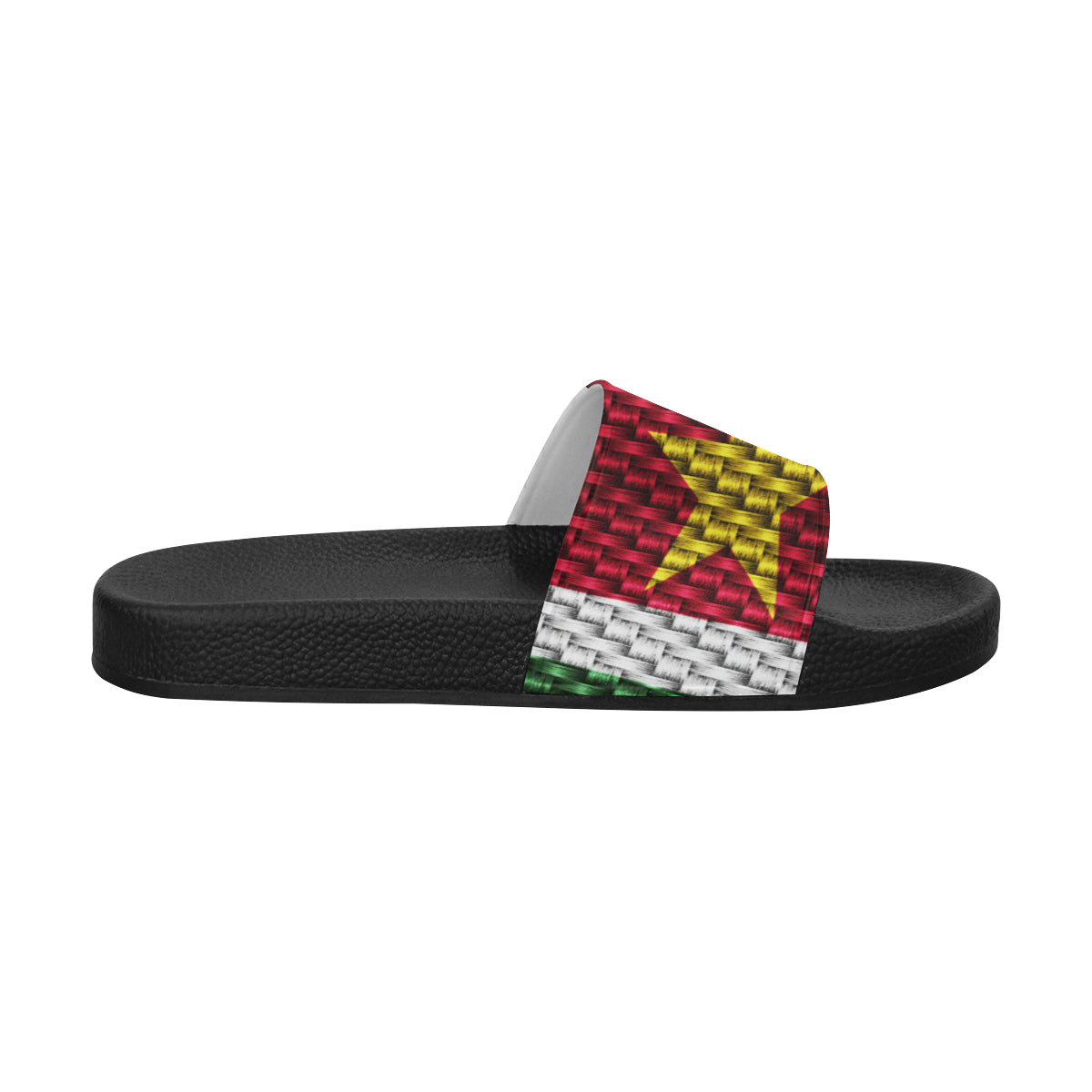 SURINAME FLAG Men's Slide Sandals (Model 057)