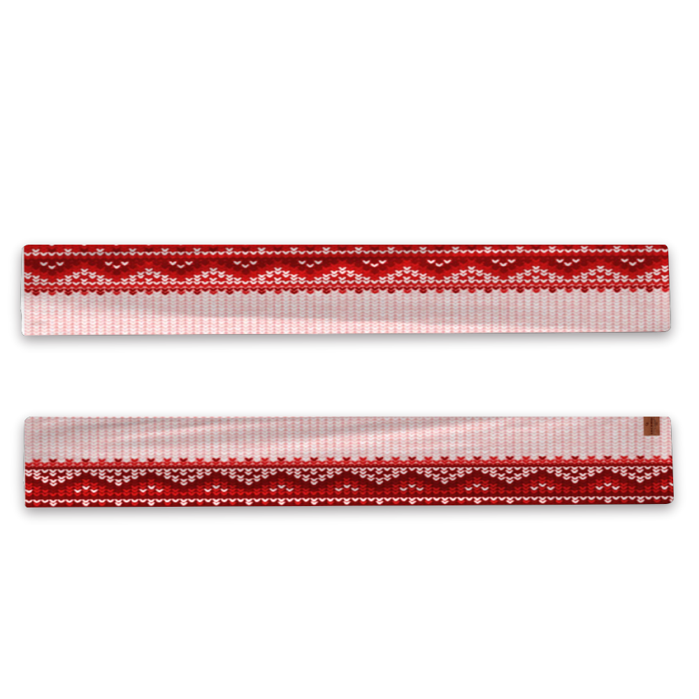 LCC KNITTED RED Velvet Scarf
