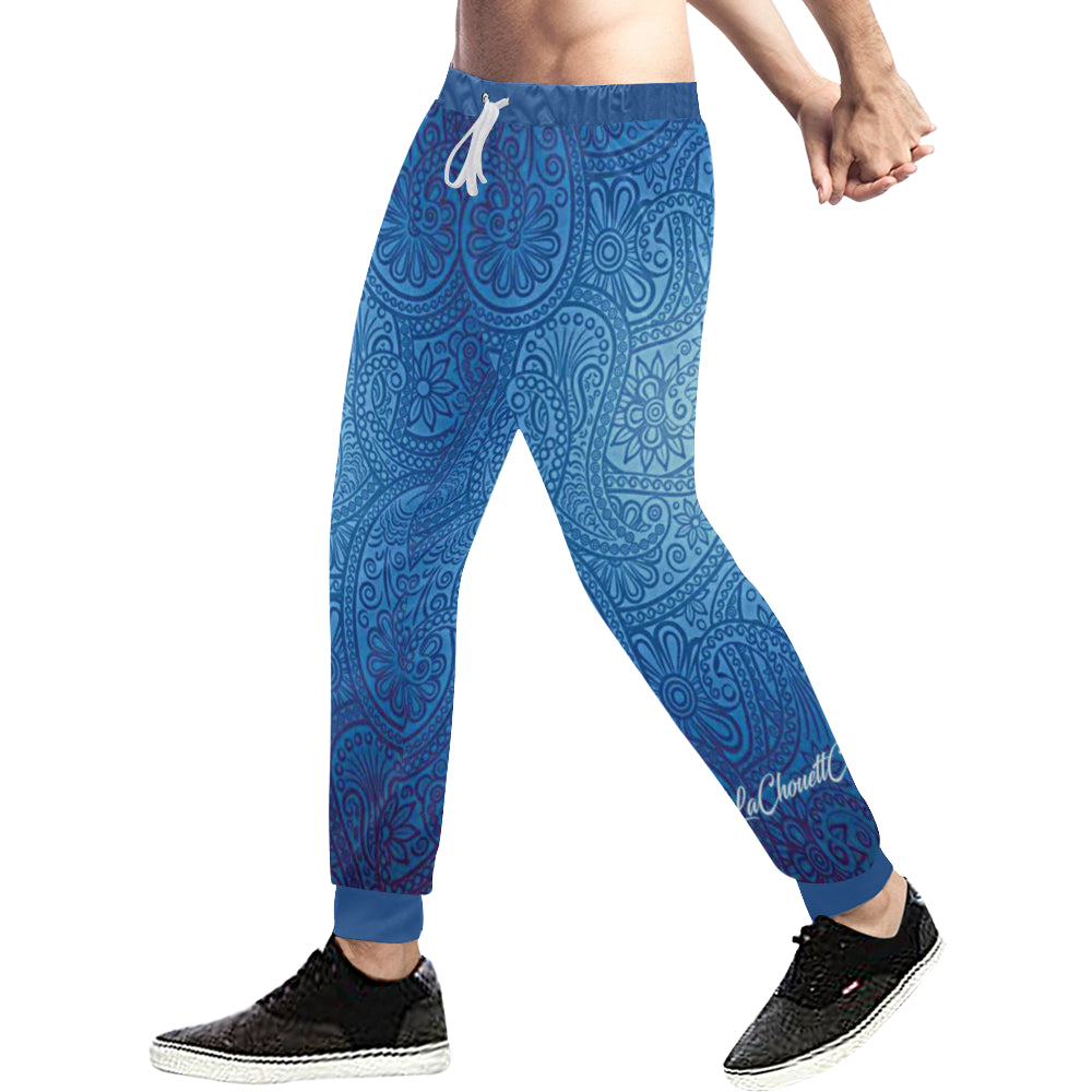 LUXURY GANG Cs'UP Men's All Over Print Sweatpants (Model L11)