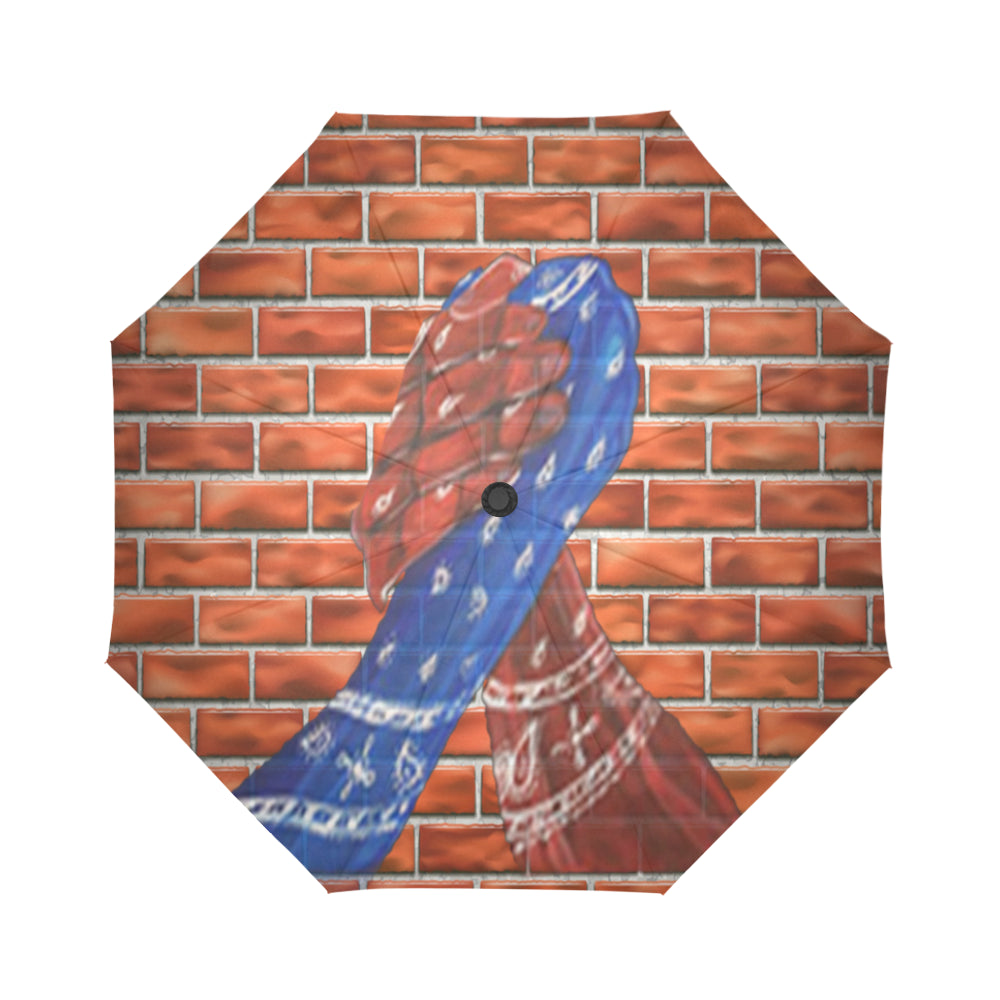 NIPSEY UNITED ON WALL Auto-Foldable Umbrella