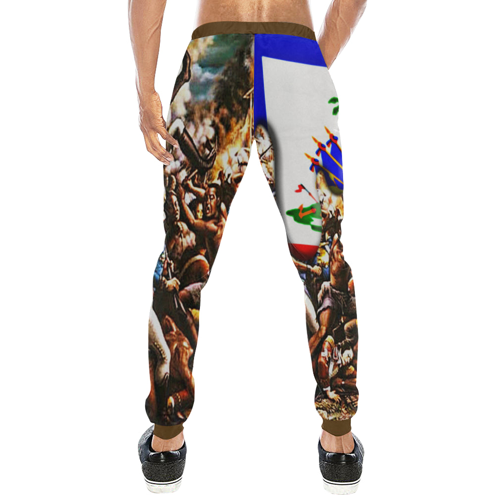 HAITI BOIS CAYMAN Men's All Over Print Sweatpants (Model L11)
