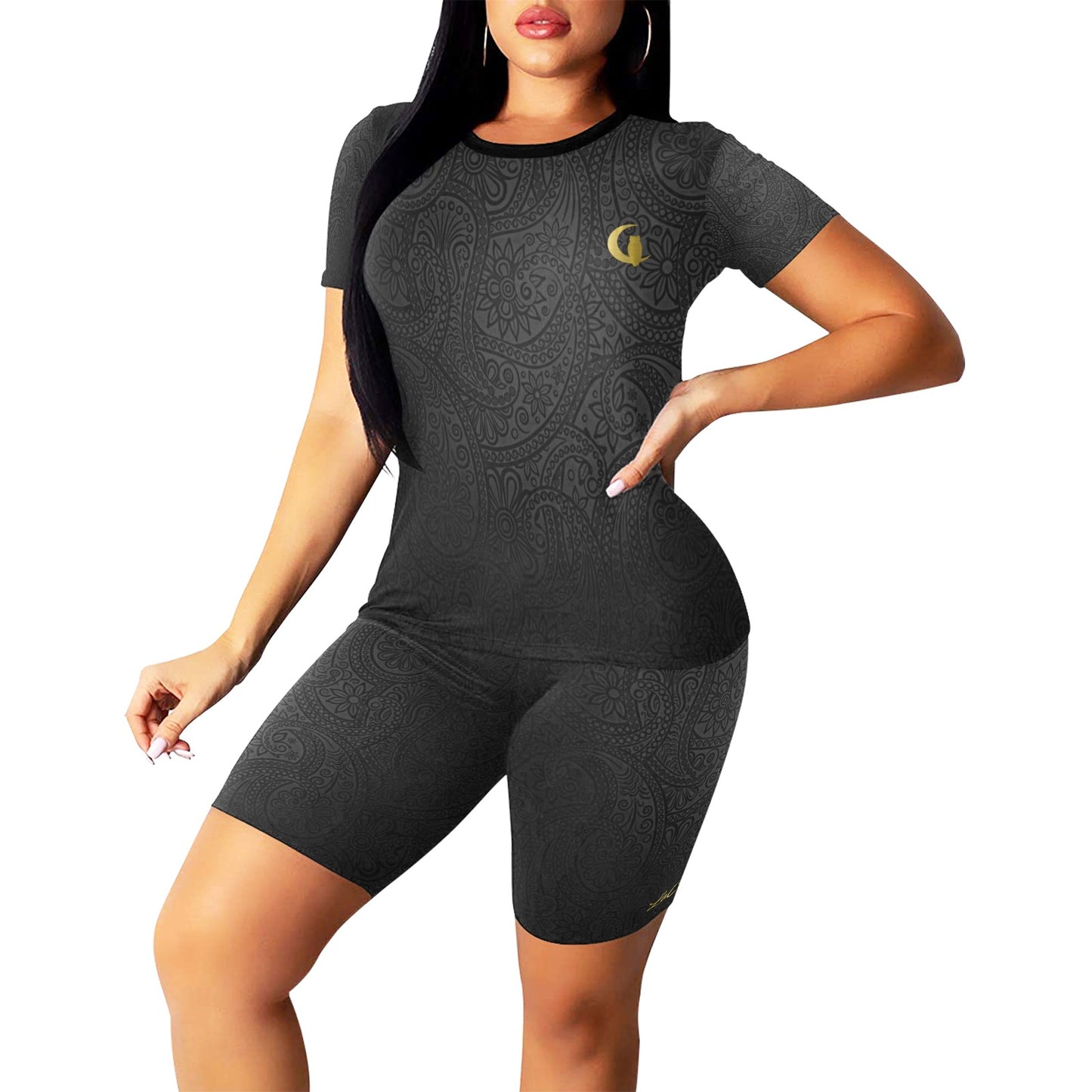 BANDANA LUXURY BLCC Women's Short Yoga Set