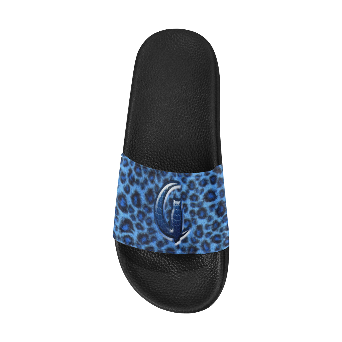 BLUE TIGER SKIN Men's Slide Sandals