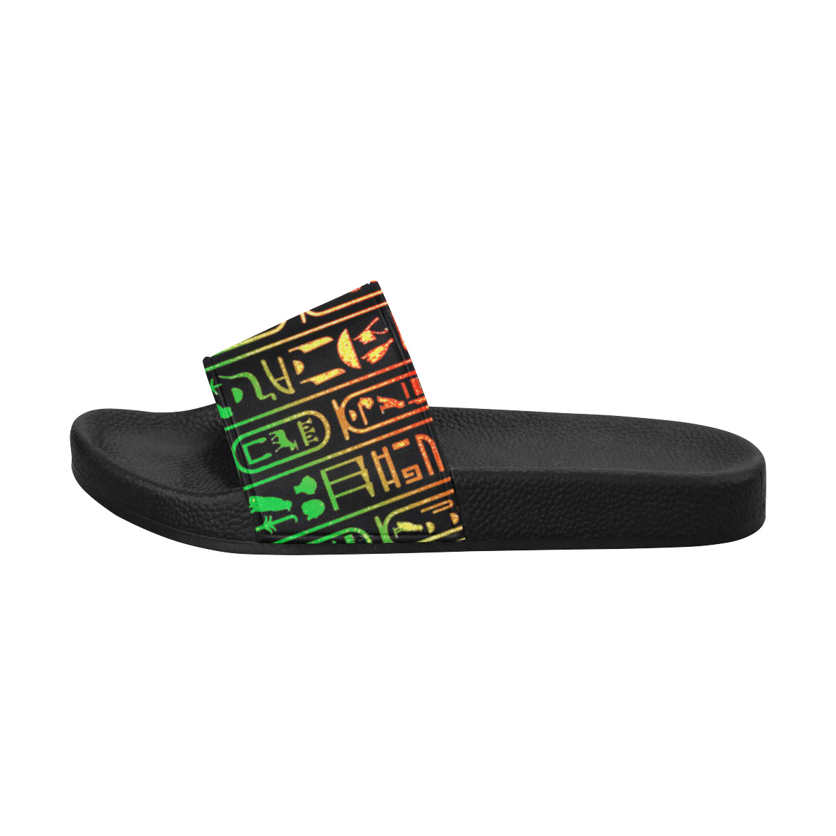 RASTAGLYPH Men's Slide Sandals (Model 057)